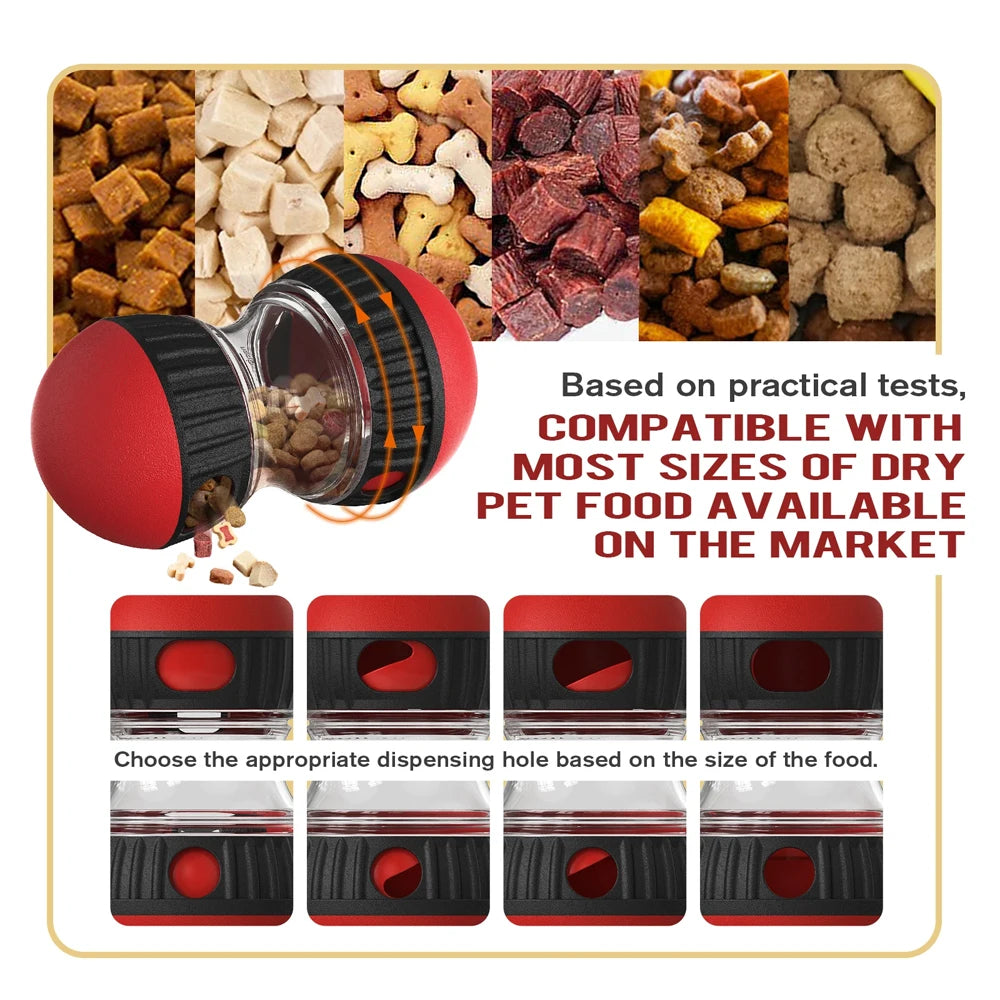Interactive Treat Ball for Dogs – IQ Slow Feeder Toy for Training & Fun